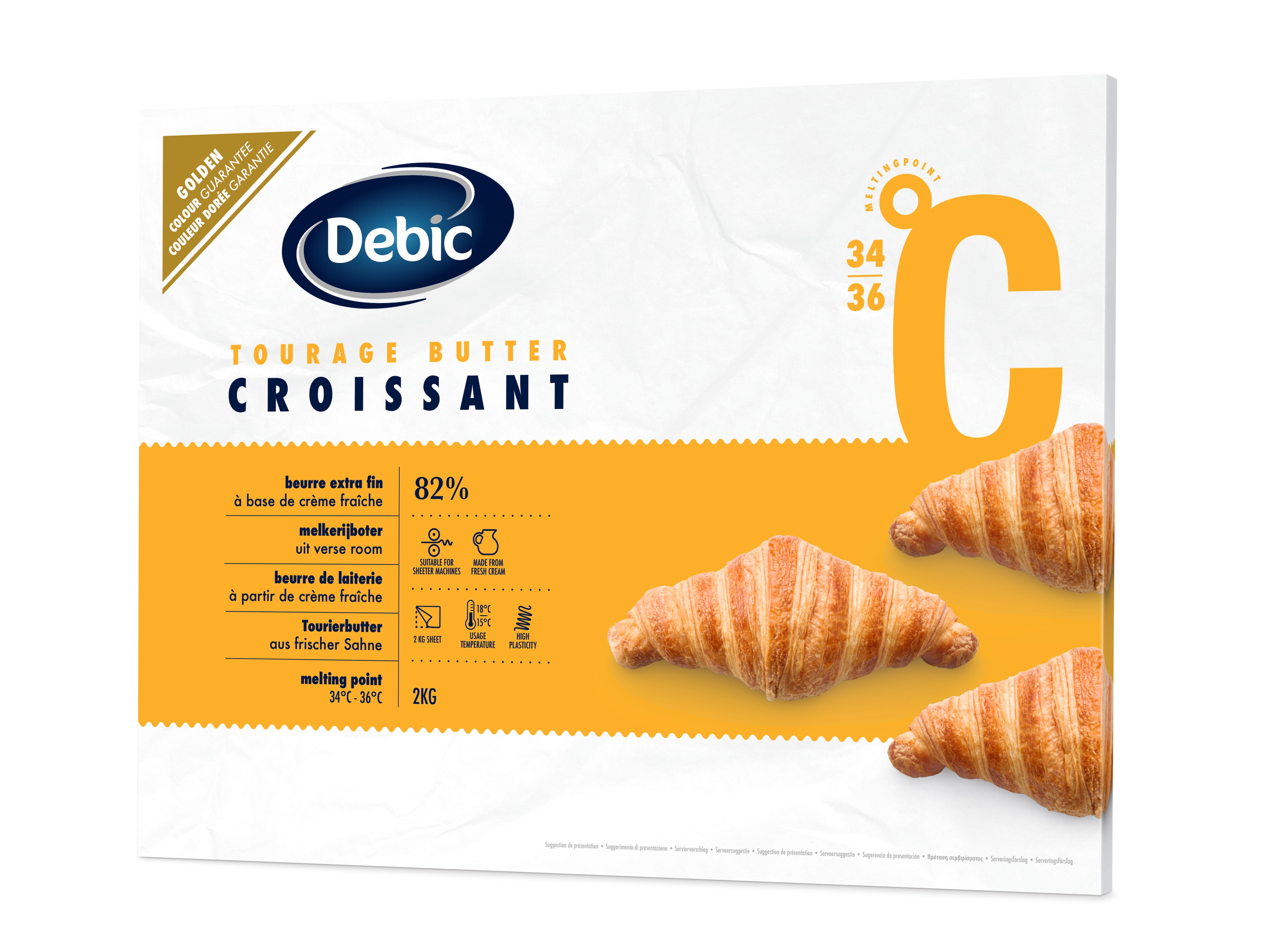 Beurre extra-fin Croissant gold Debic 5x2kg - photo1 | Debic