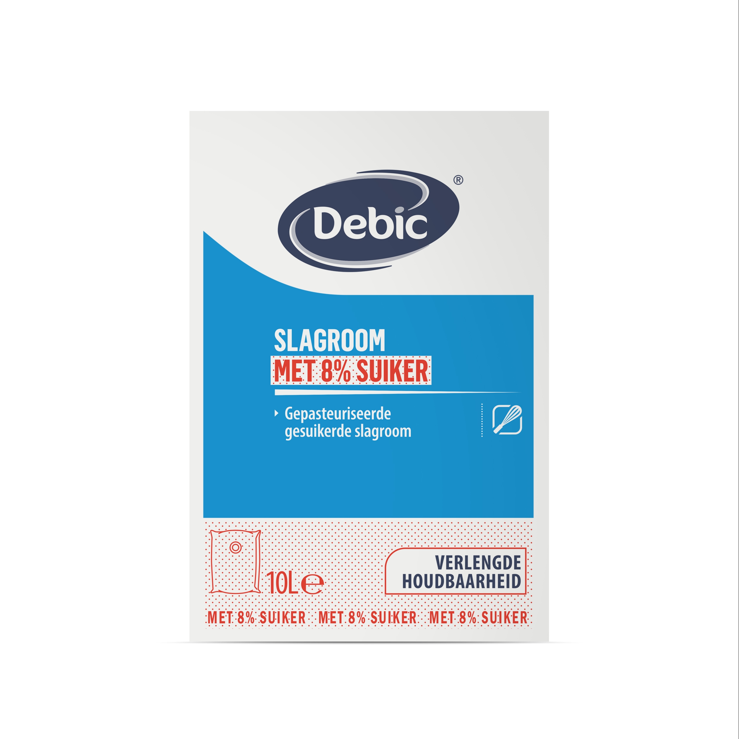 Debic Slagroom met 8% BIB suiker 10L - photo1 | Debic