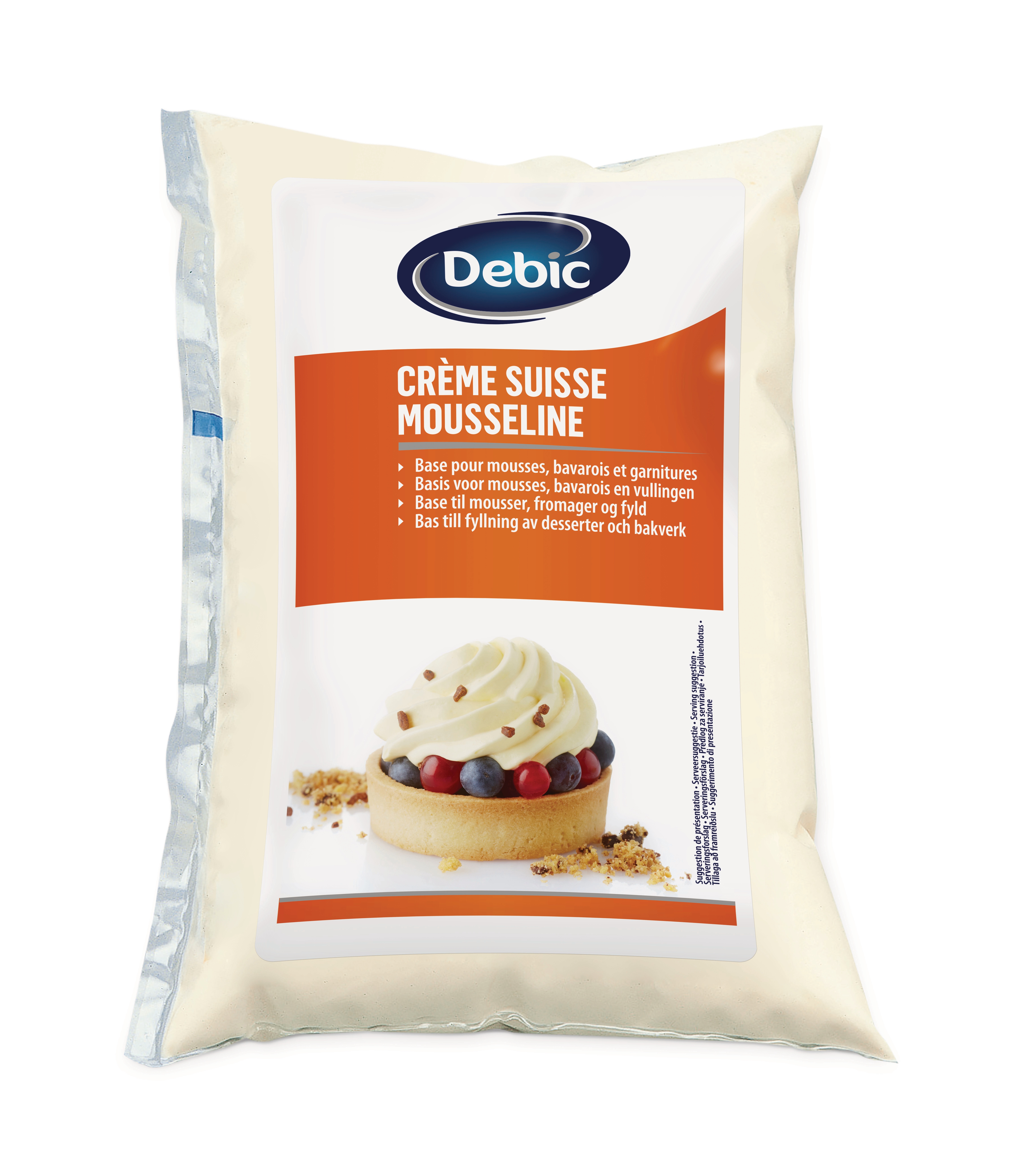 Mousseline prête à fouetter  Debic 1,75 kg - photo1 | Debic