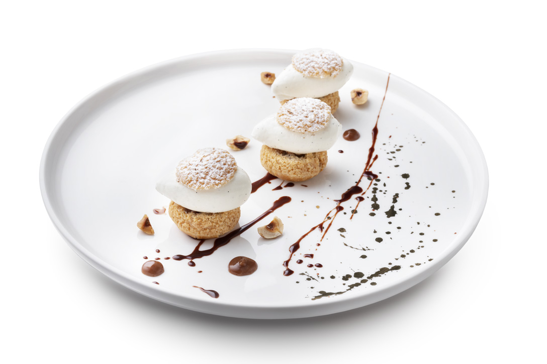 Profiteroles con praline di noci pecan - photo1 | Debic