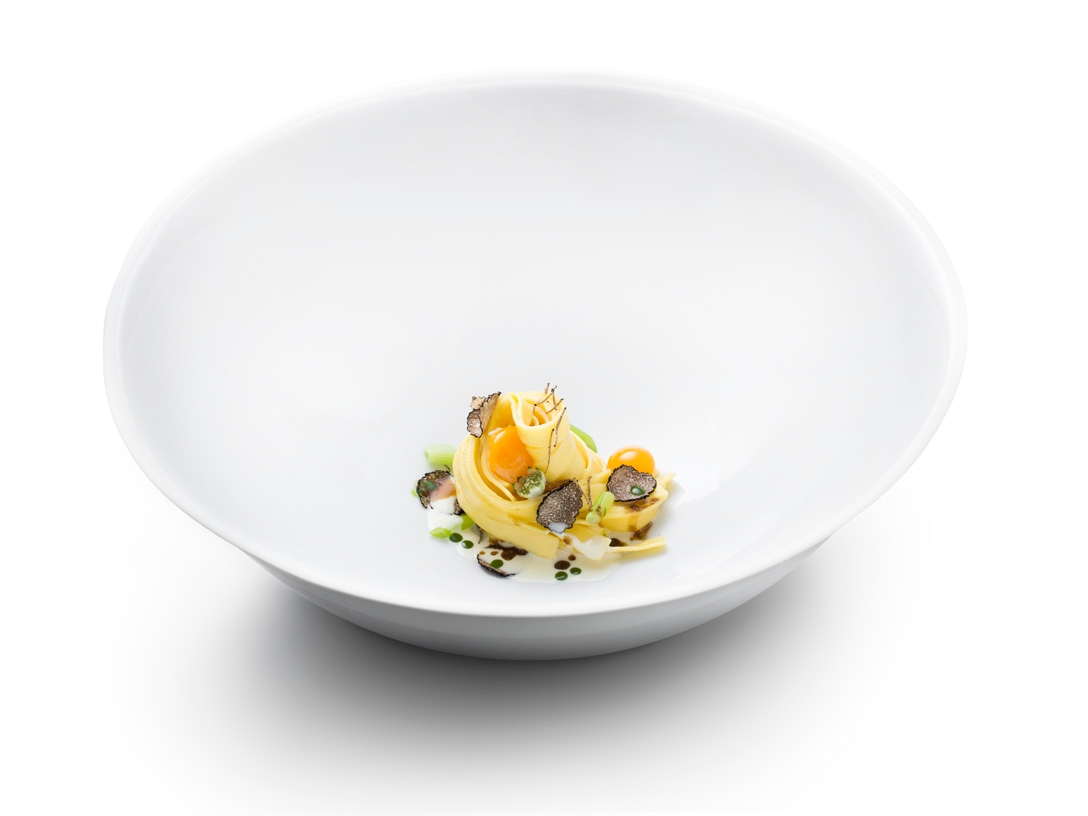 Trüffel-Nudeln mit Wachtelei - photo1 | Debic