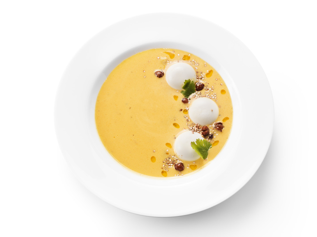 Karotte-Ingwer-Kürbissuppe - photo1 | Debic