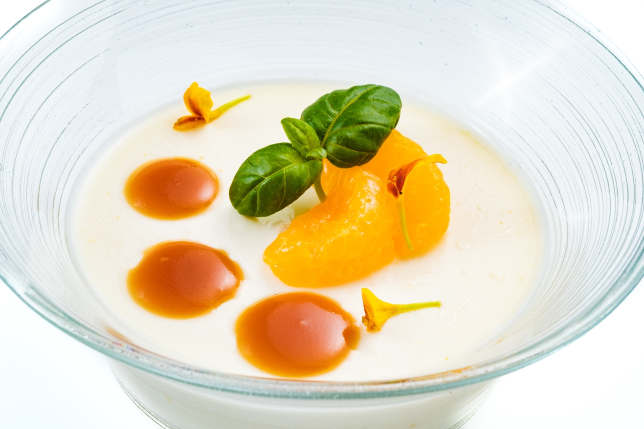 Panna Cotta con mandarinas - photo1 | Debic