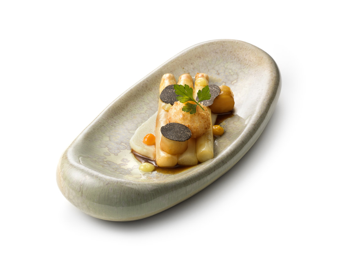 Asperges in witte miso - photo1 | Debic