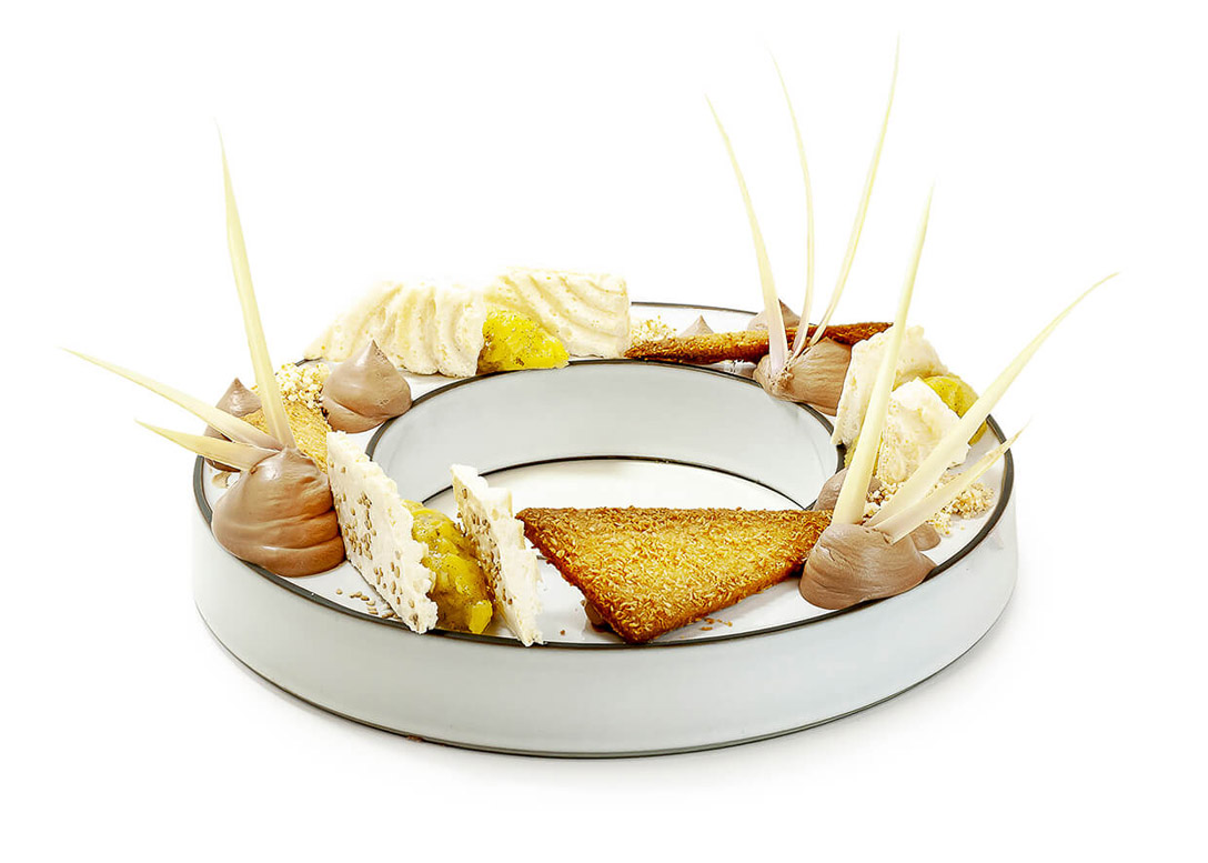 Meringa alla francese al cocco con semi di sesamo - photo1 | Debic