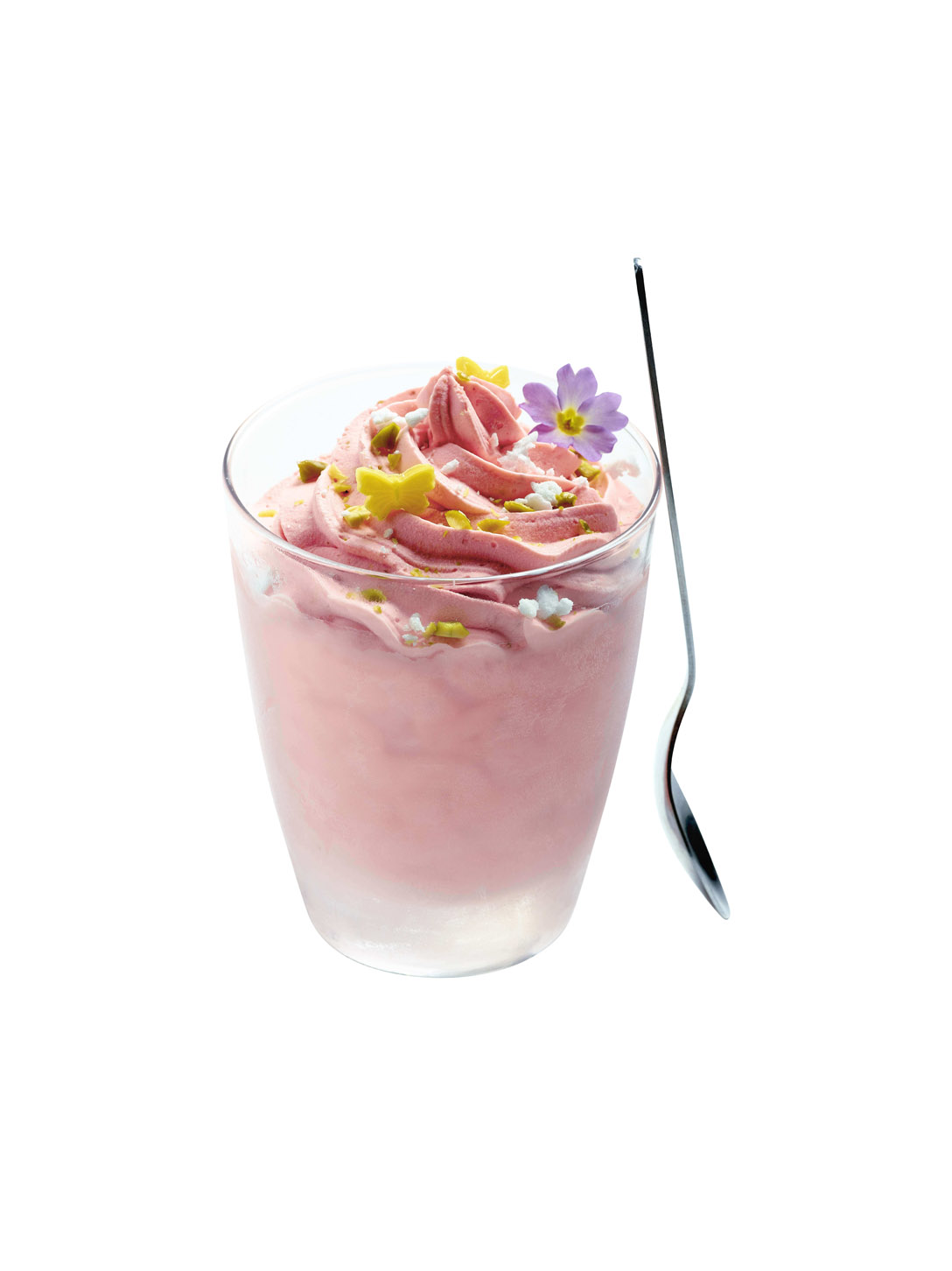 Parfait glacé fraise pistache meringuement surprenant - photo1 | Debic