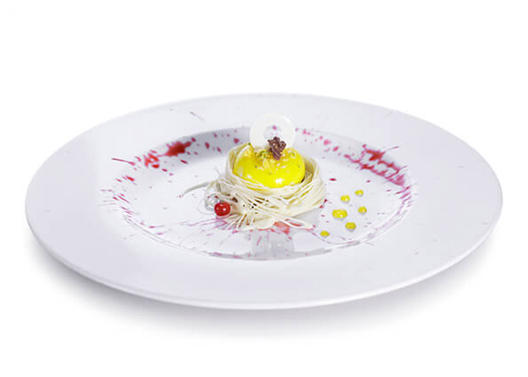 Parfait mango e frutto della passione con dacquoise al cocco - photo1 | Debic