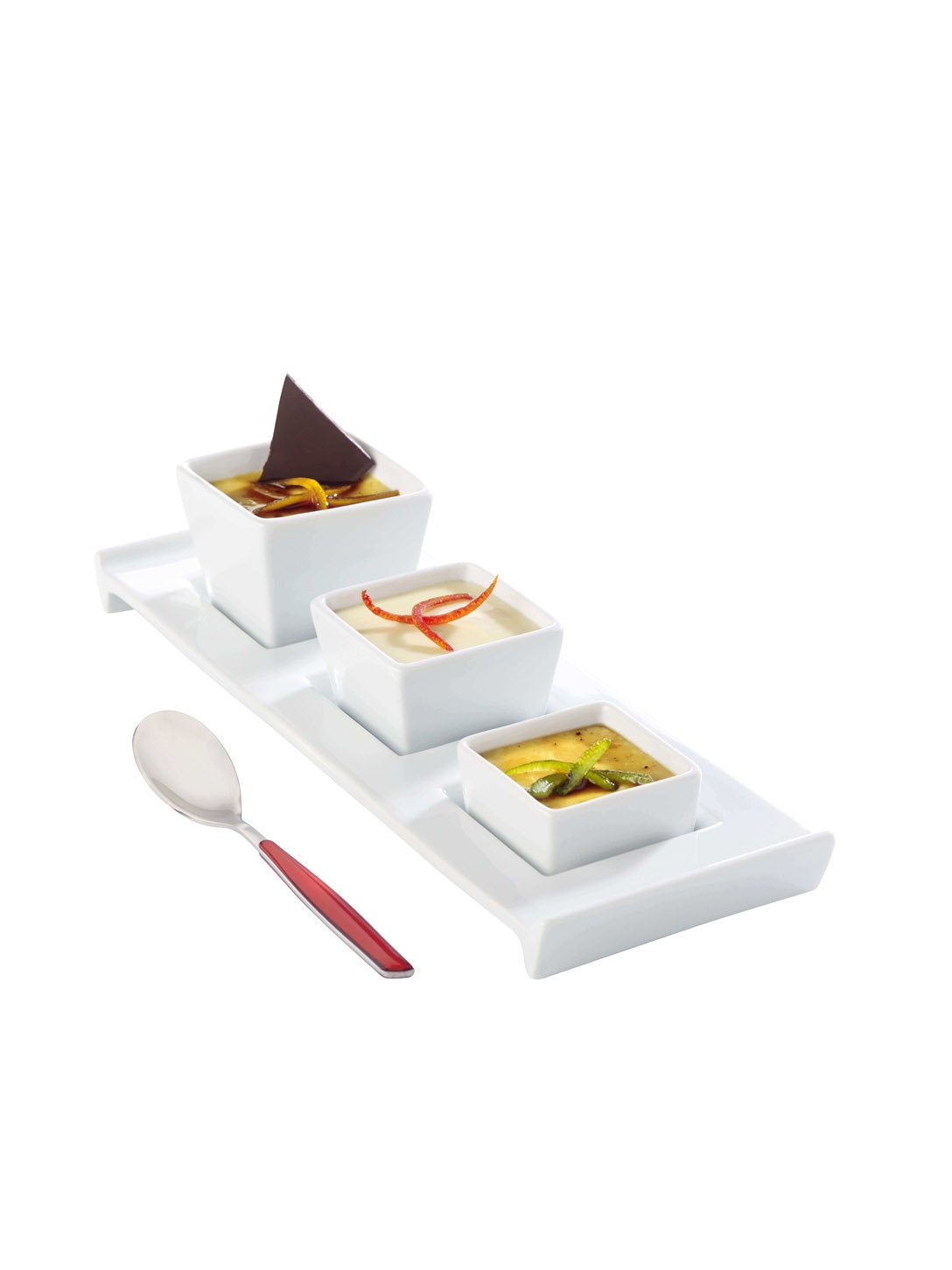 Trio de crème brûlée agrumes - photo1 | Debic