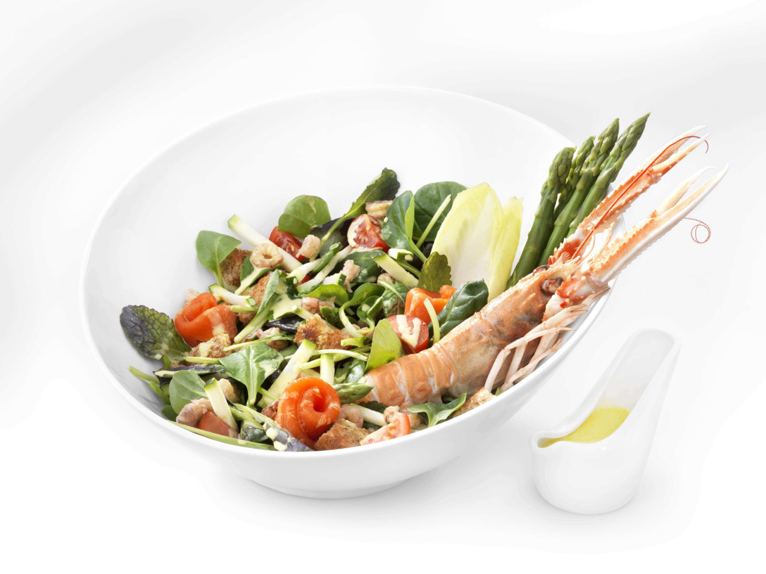 Salade gourmande, sauce au curry - photo1 | Debic