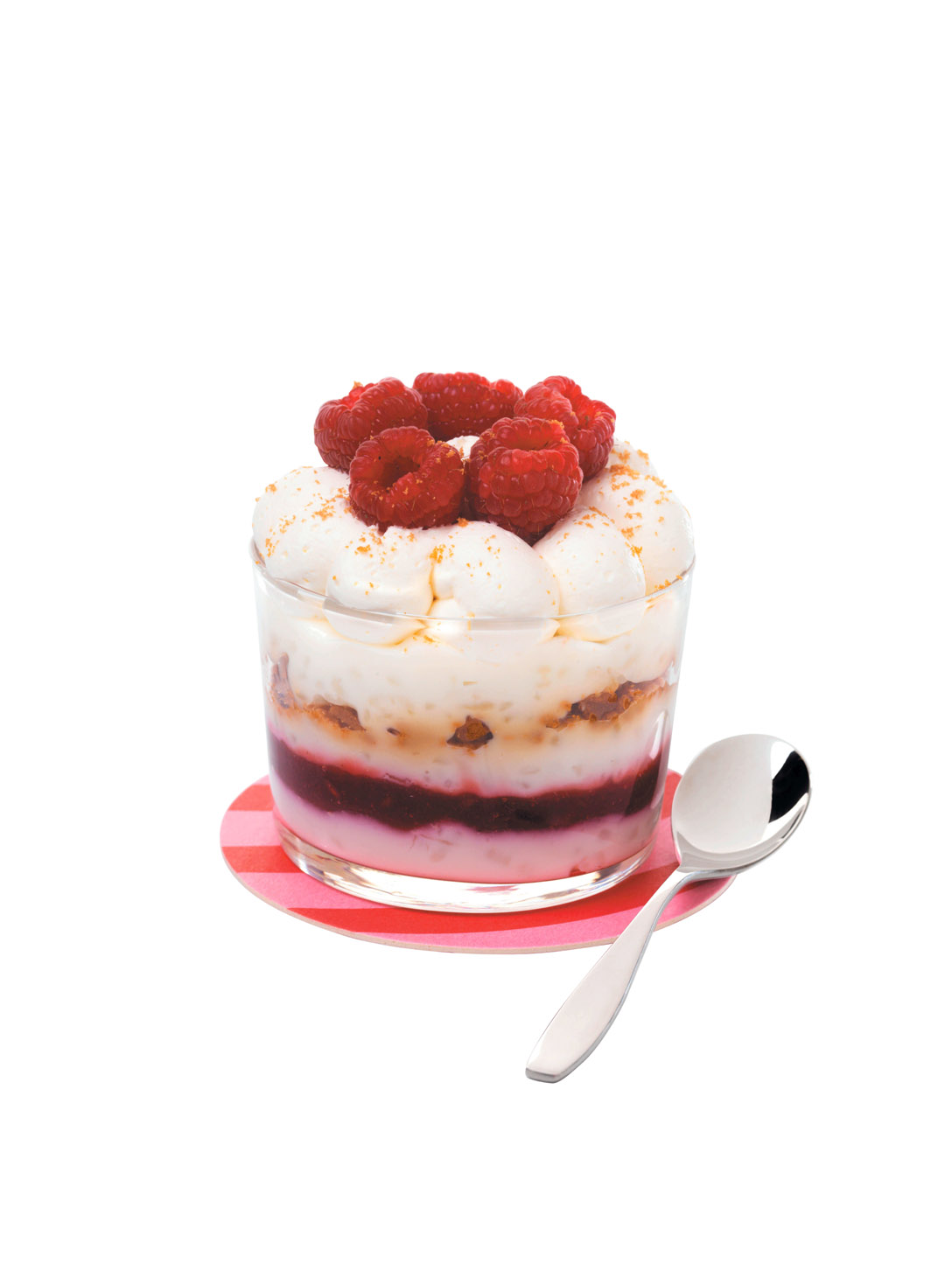 Riz à la crème Framboise et Speculoos - photo1 | Debic