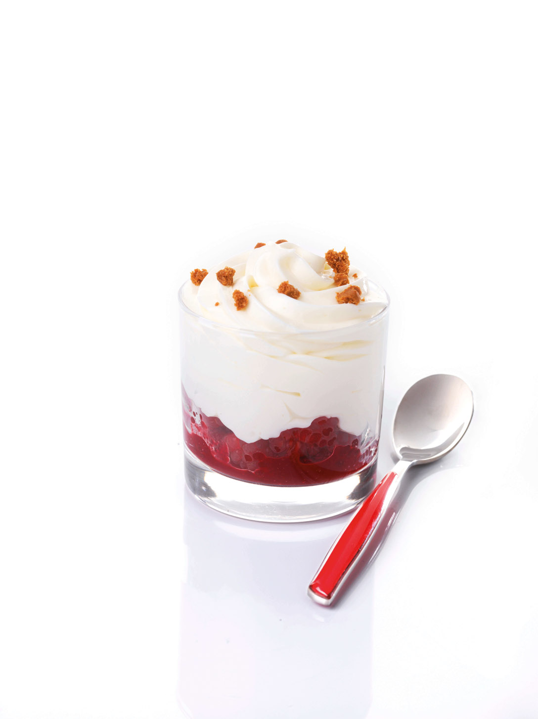 Panna Cotta foisonnée et crumble - photo1 | Debic