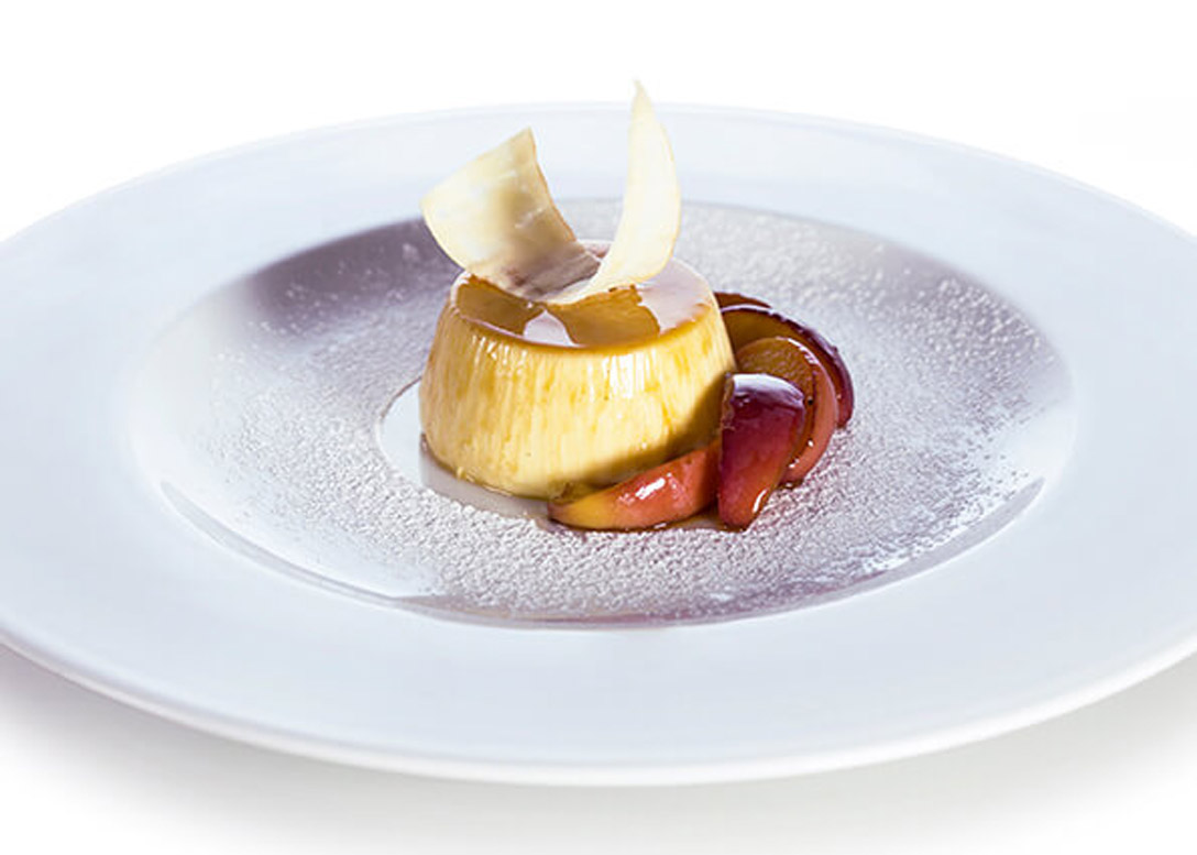 Budino vanigliato con mele saltate al calvados - photo1 | Debic