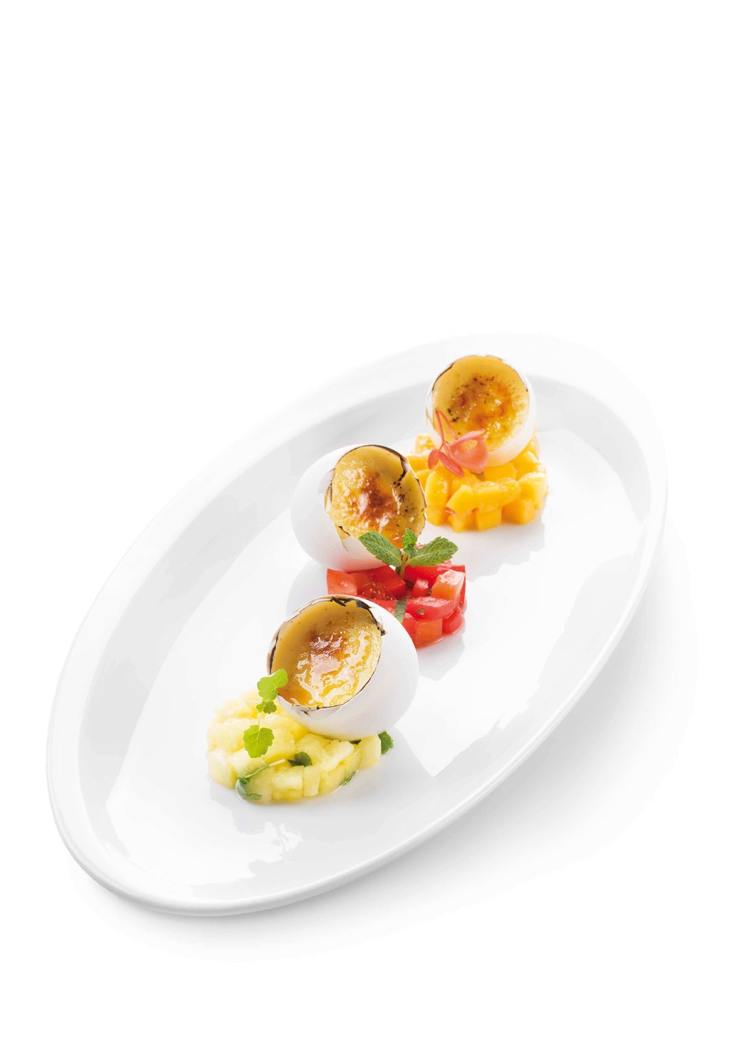 Petits oeufs de crème brûlée - photo1 | Debic