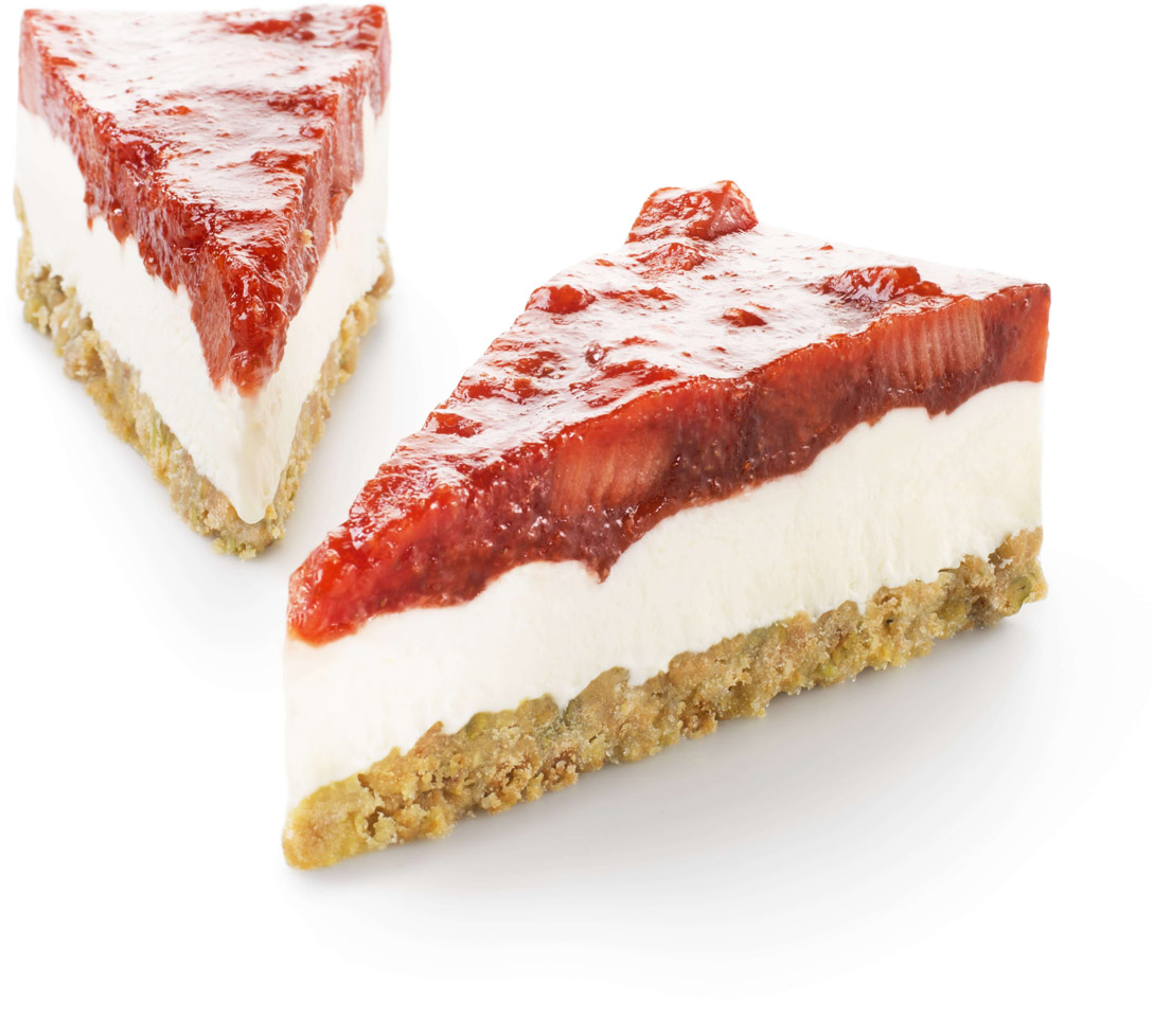 MonChou® taartpunt aardbei/rabarber - photo1 | Debic