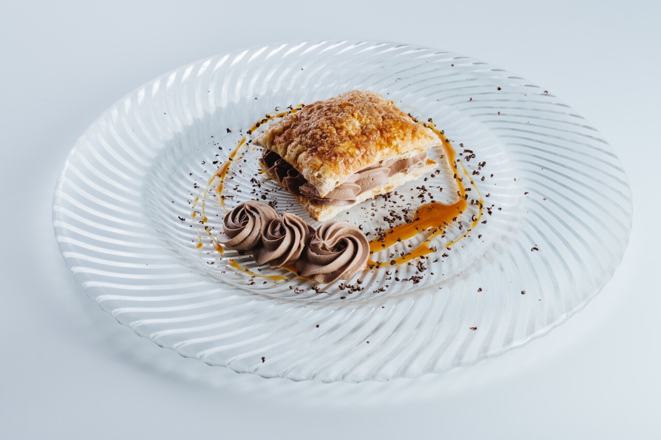 Milhojas de parfait de chocolate - photo1 | Debic