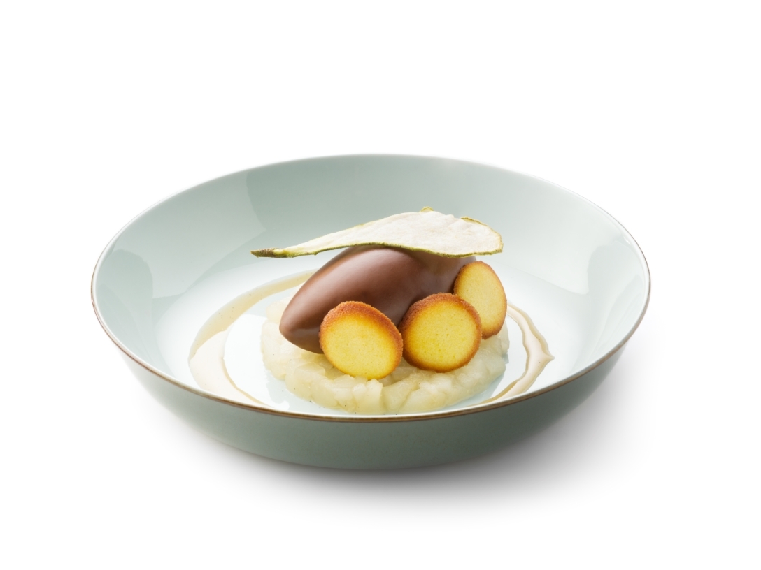 Mousse-au-Chocolat-Nocke "Birne Helene" - photo1 | Debic