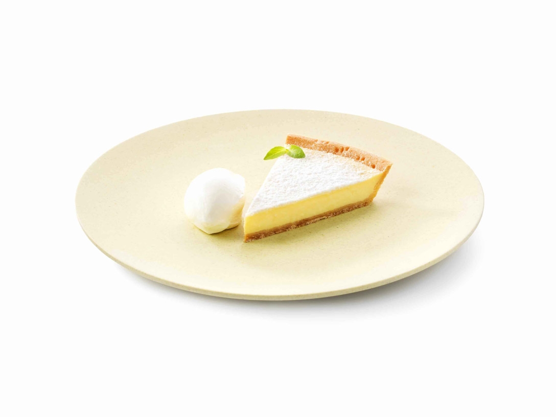 Lemon flan with sweet crust pastry and lemoncurd - photo1 | Debic