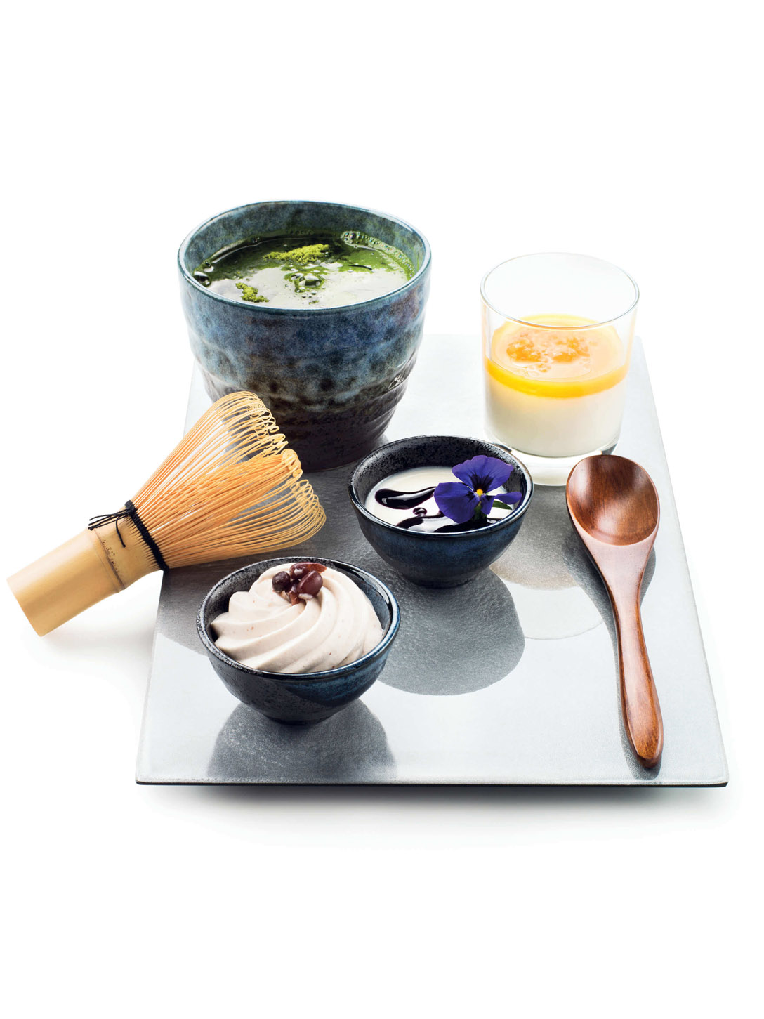 Mini high tea with matcha tea - photo1 | Debic