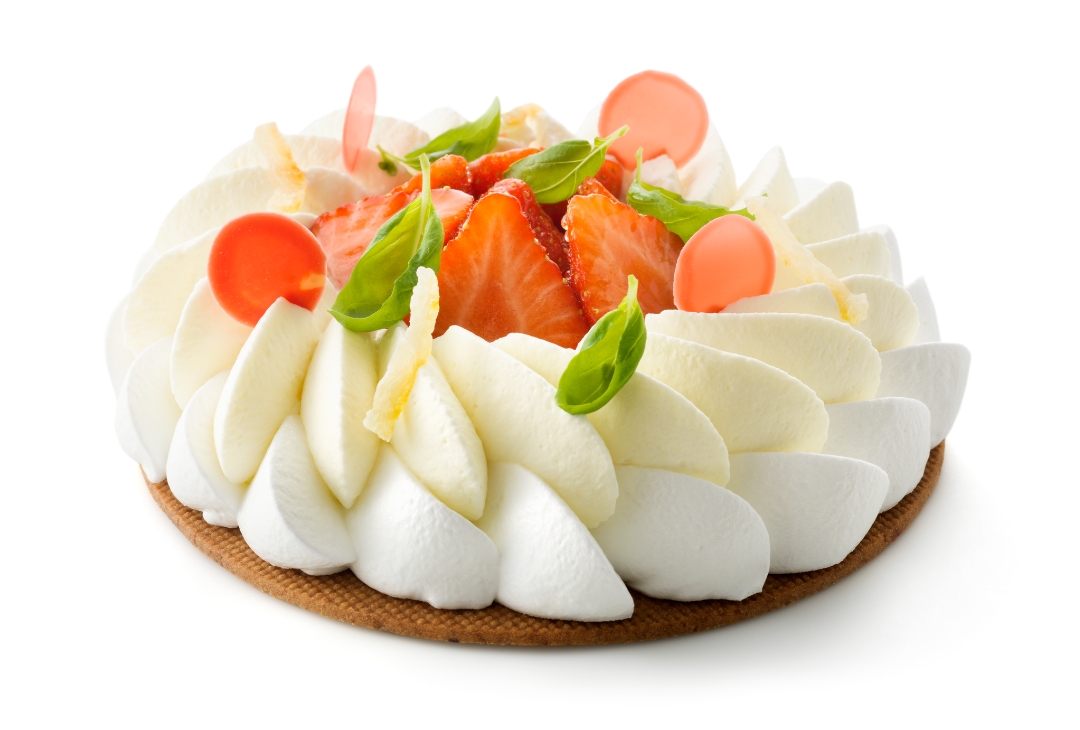 Pavlova aardbei en basilicum - photo1 | Debic