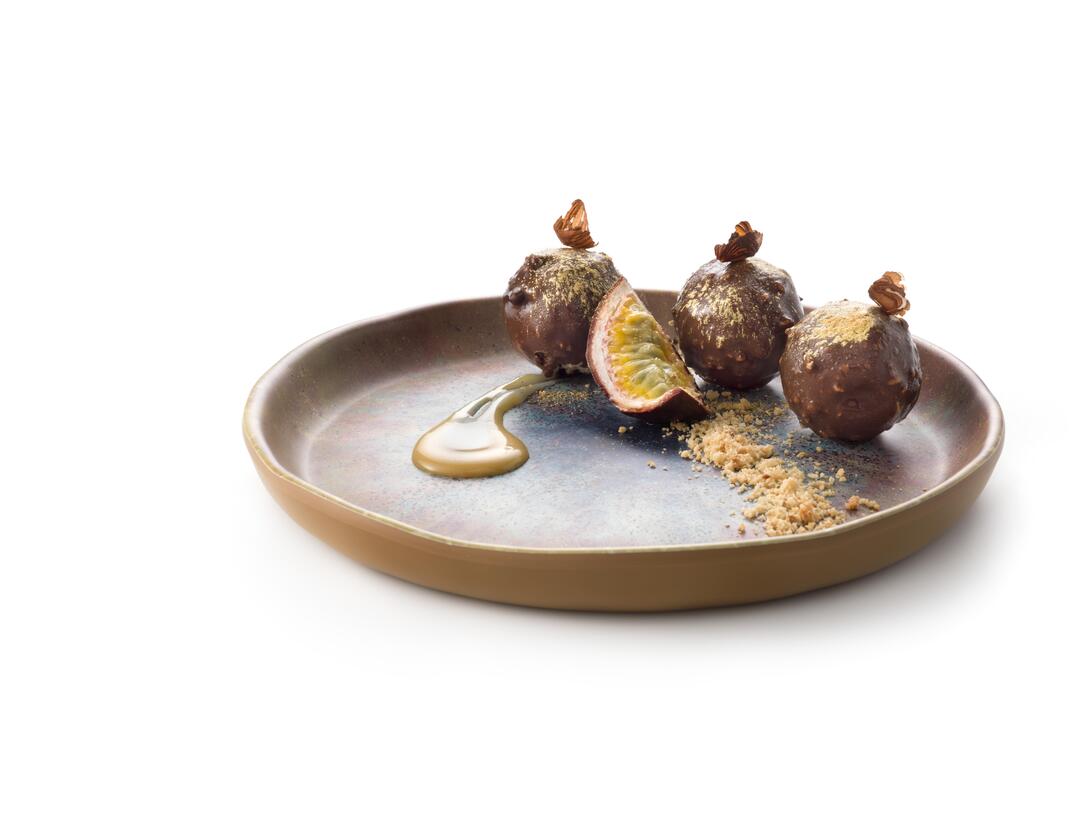 Bolas de parfait de avellana - photo1 | Debic