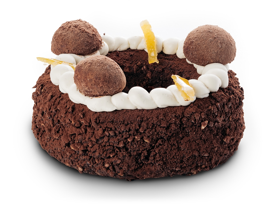 Roscón de chocolate mandarina, jengibre y vainilla - photo1 | Debic