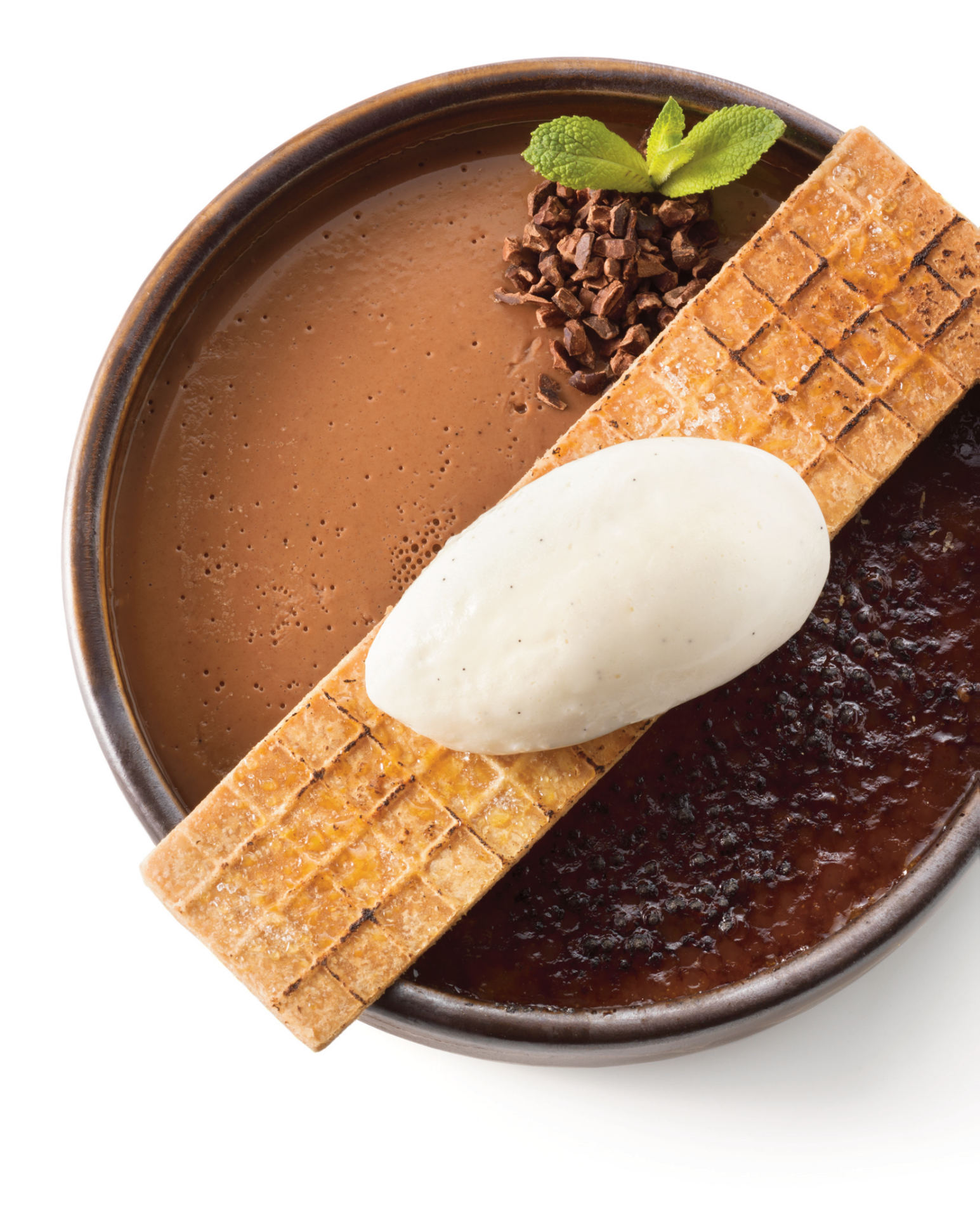 Créme brûlée au chocolat noir - photo1 | Debic