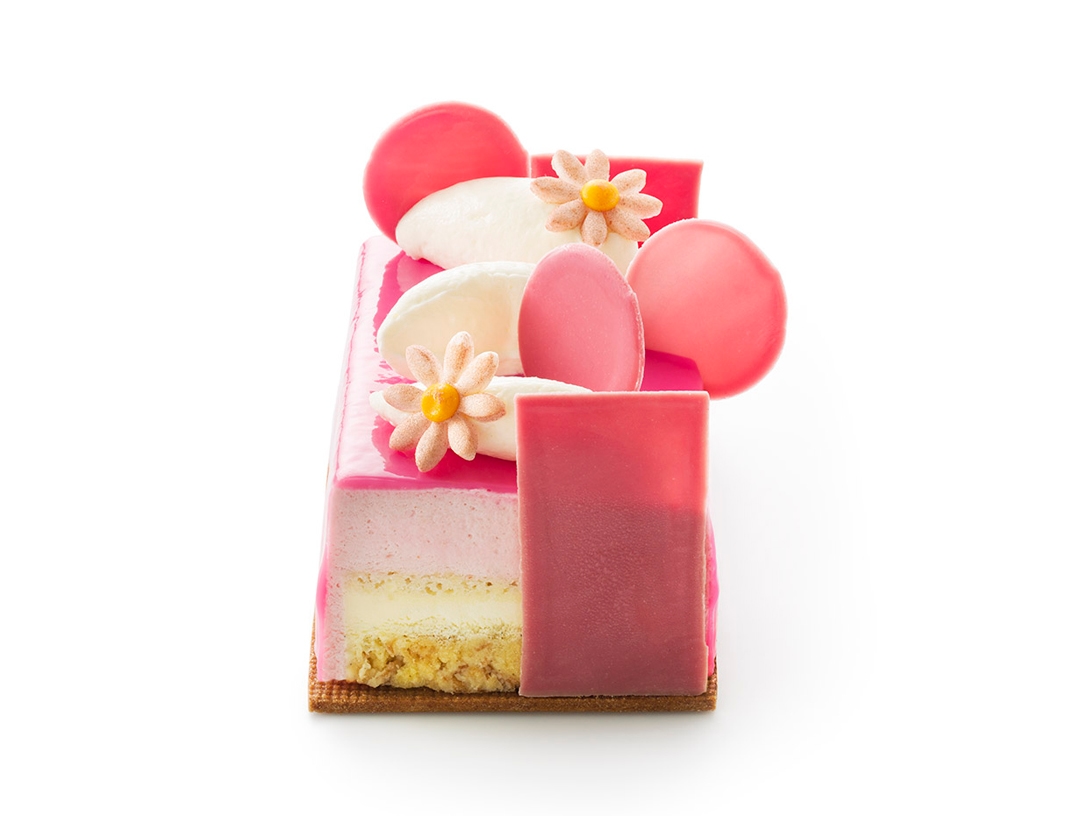 Entremet alle fragole e vaniglia (tecnica: quenelle) - photo1 | Debic