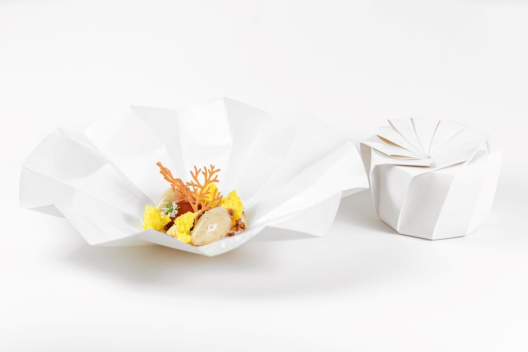 Praliné, kalamansi, croustillant recuit de caramel - photo1 | Debic