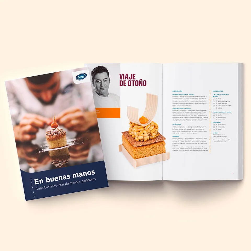 Recetario de grandes pasteleros