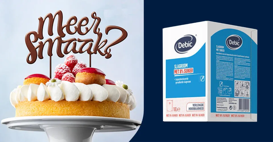 Debic Slagroom Met 8% Suiker - photo 1976629-1 | Debic