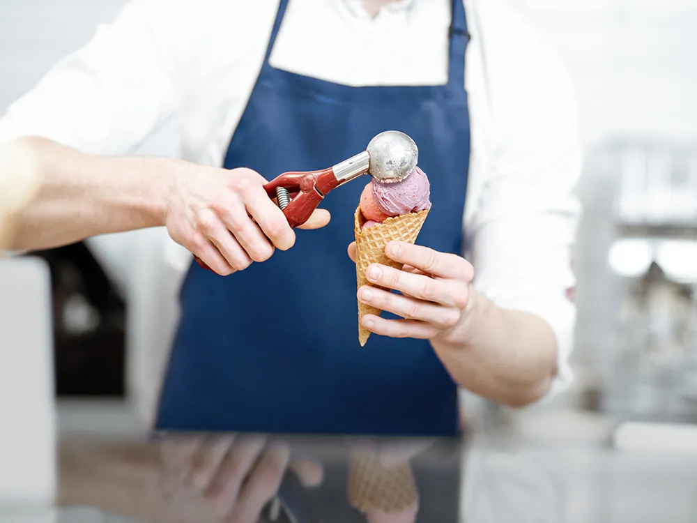 Perfektes Eis in nur 3 Schritten