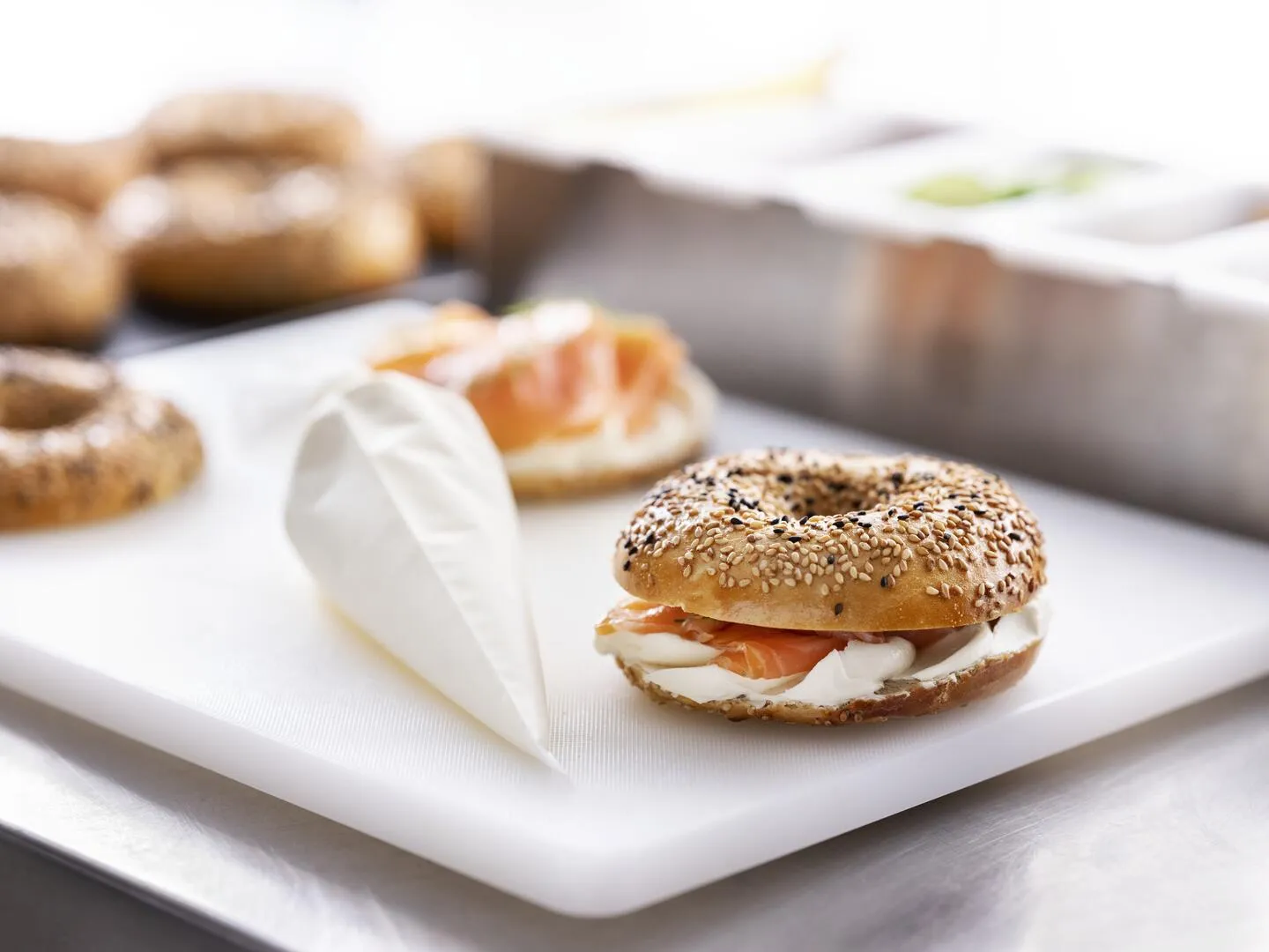 Sandwich e ricette di sushi