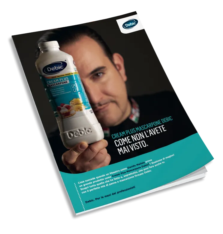 Scarica il Ricettario di Davide Malizia con Cream Plus Mascarpone