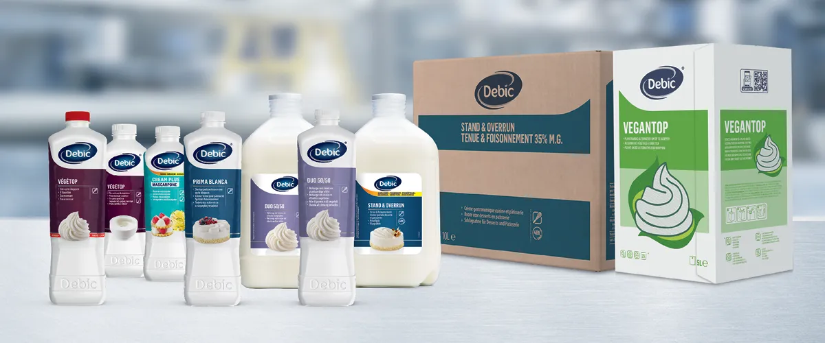 Spécialités de crème Debic