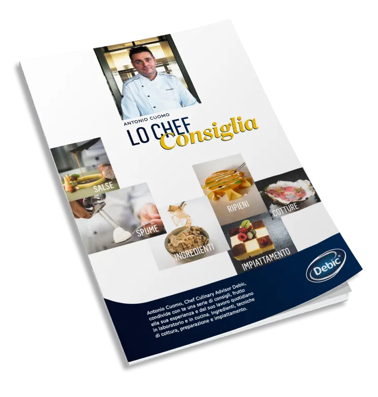 Copertina ricettario lo chef consiglia