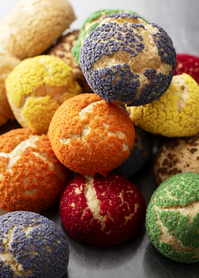Colourful choux