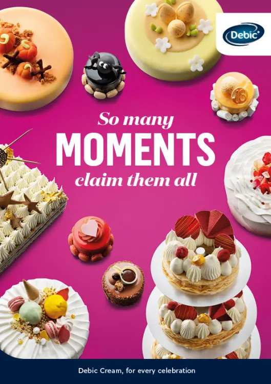 Quality dairy food products and inspiration for chefs and bakers | Debic