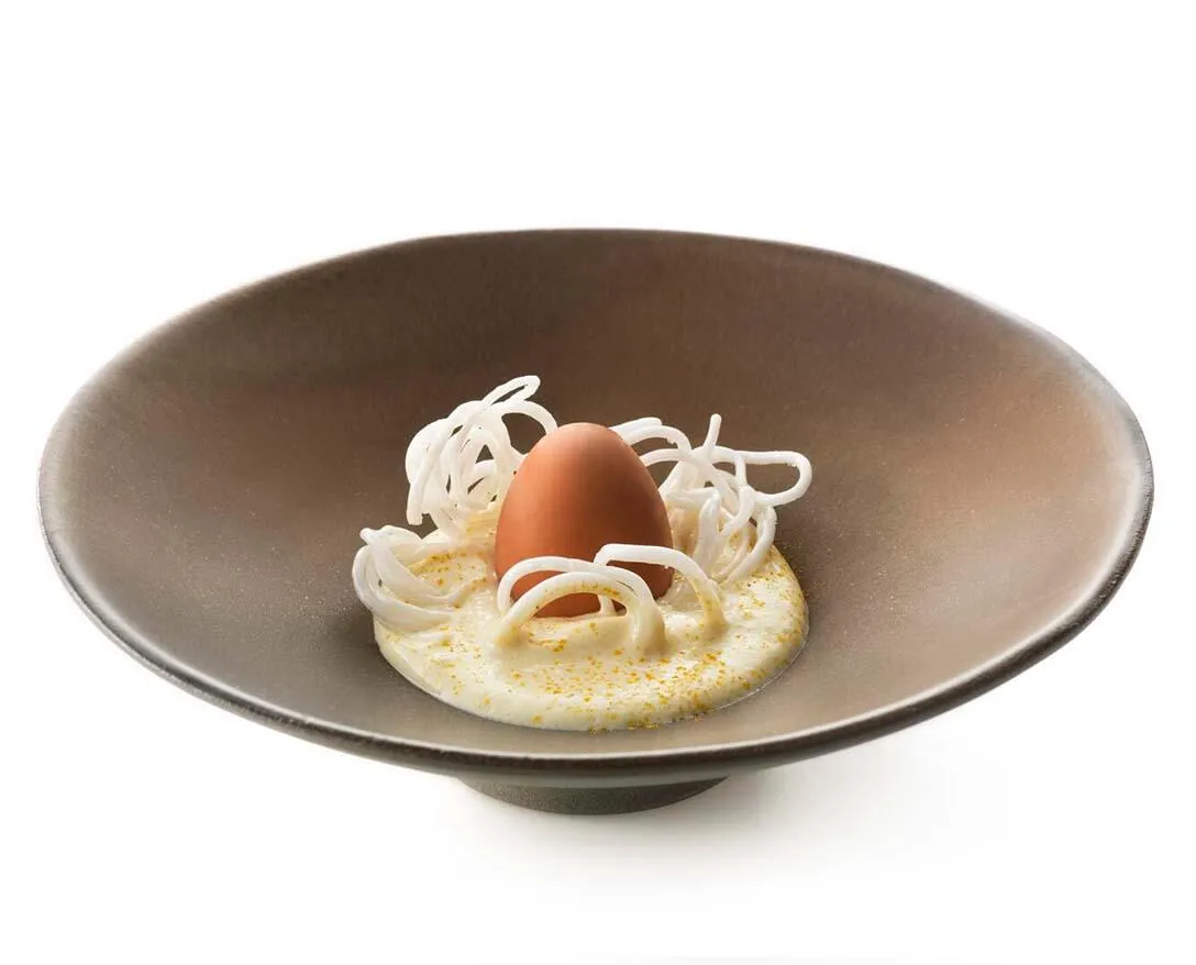 Chicken curry egg
