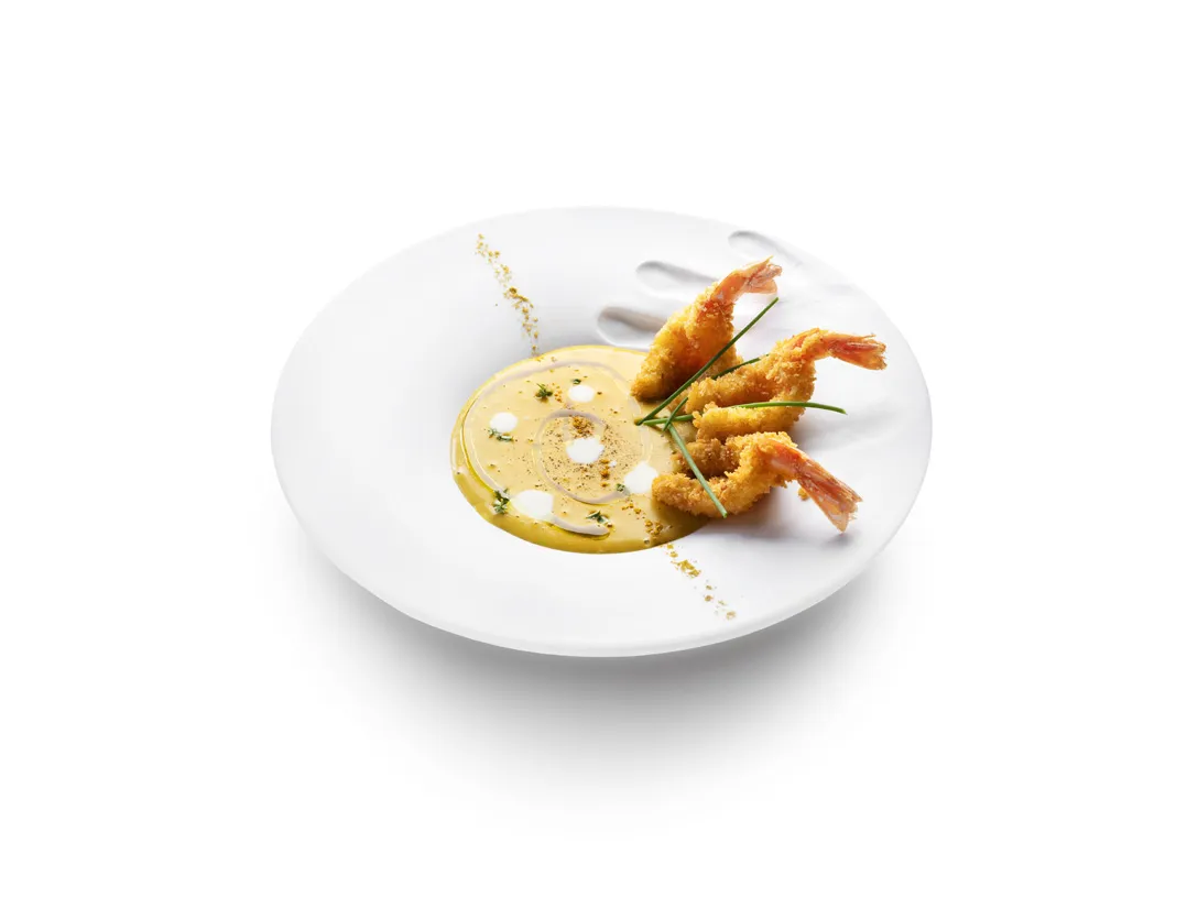 Soupe de potiron et gingembre frais