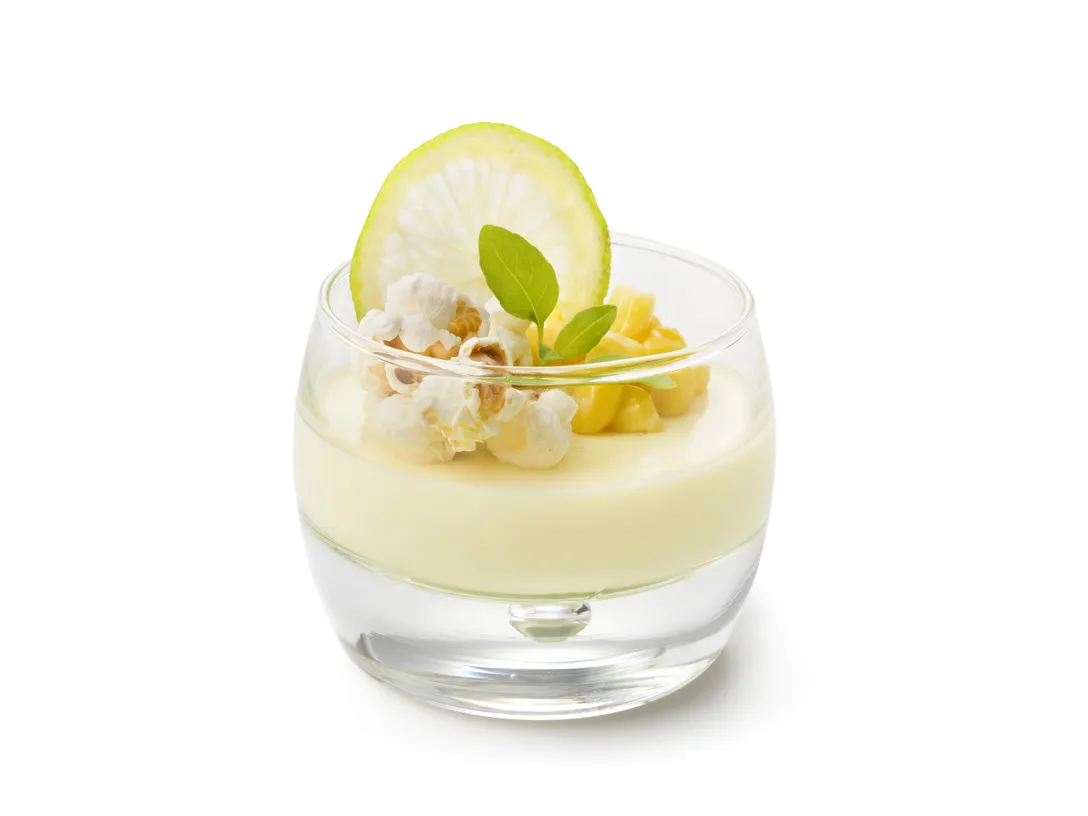 Panna Cotta von Zuckermais