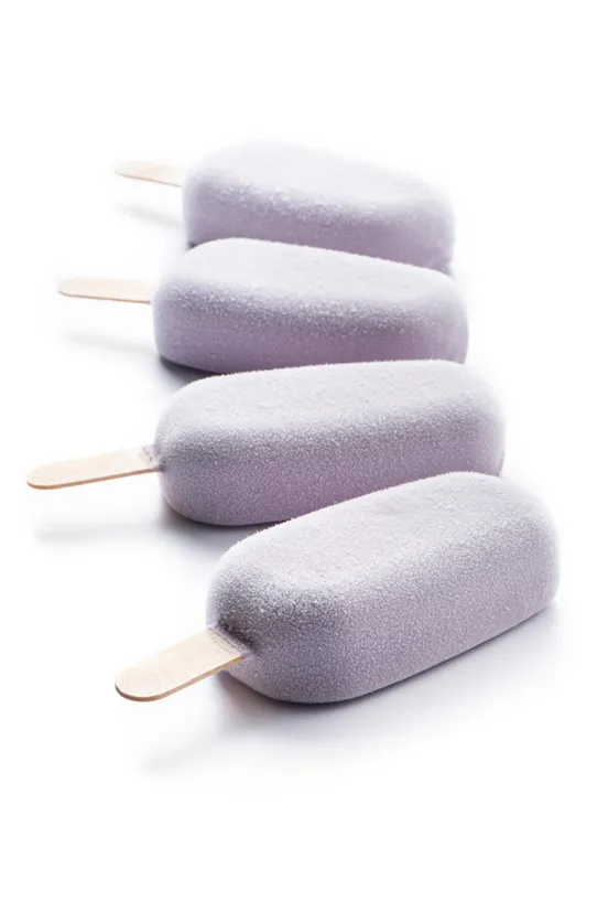 Glace au violet coco