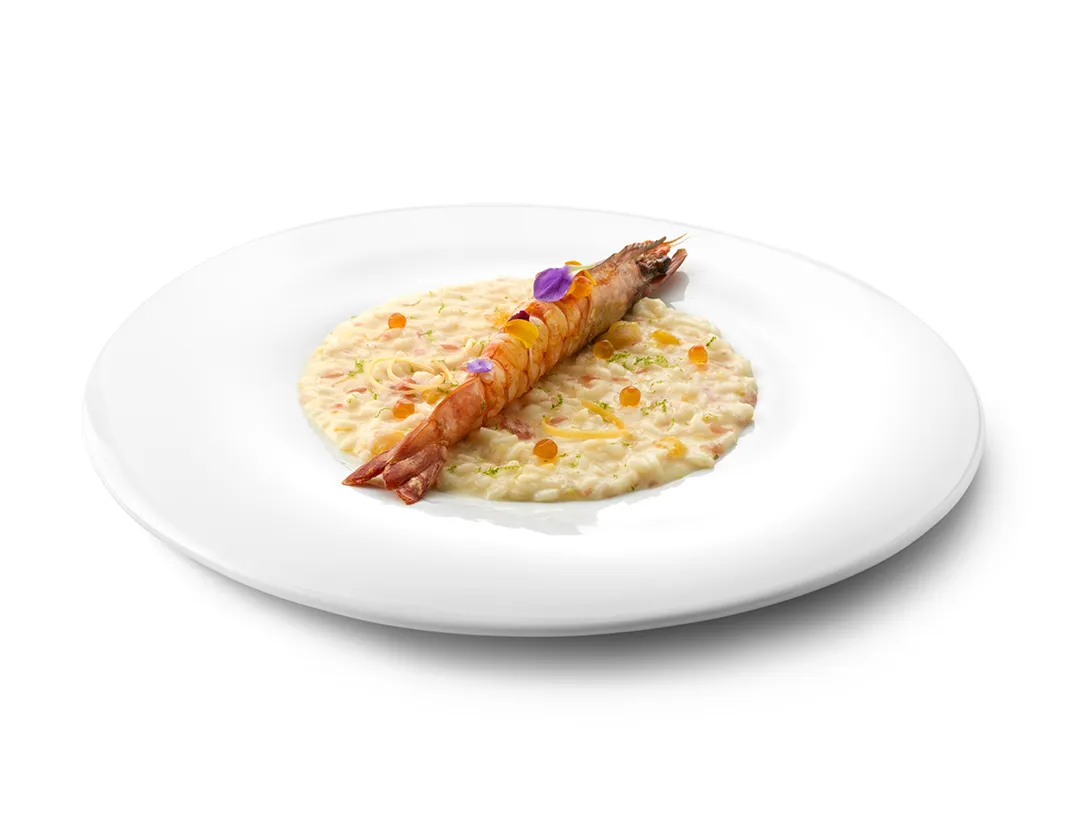 Risotto con cítricos
