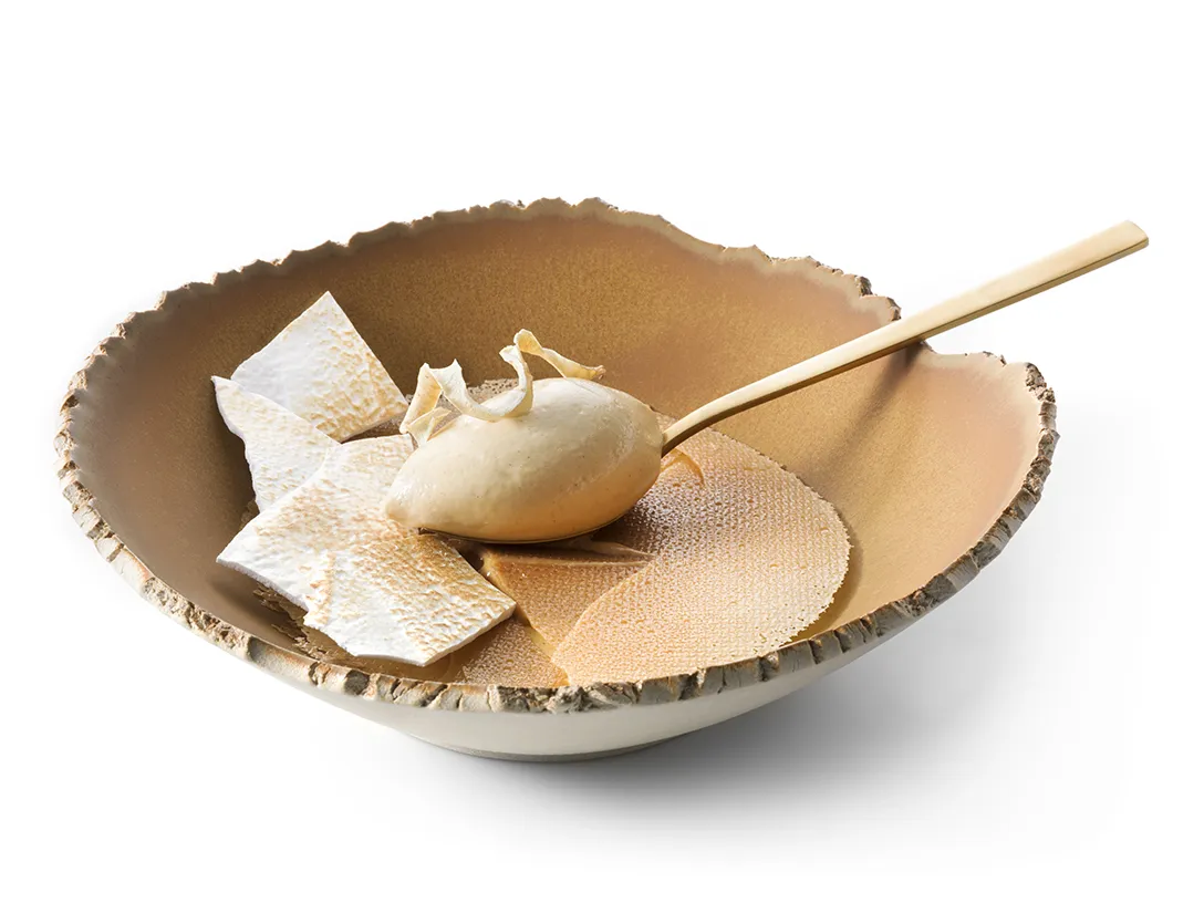 Crème Brûlée revisitée panais-cacahuète