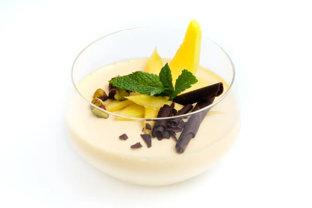 Panna Cotta de mango