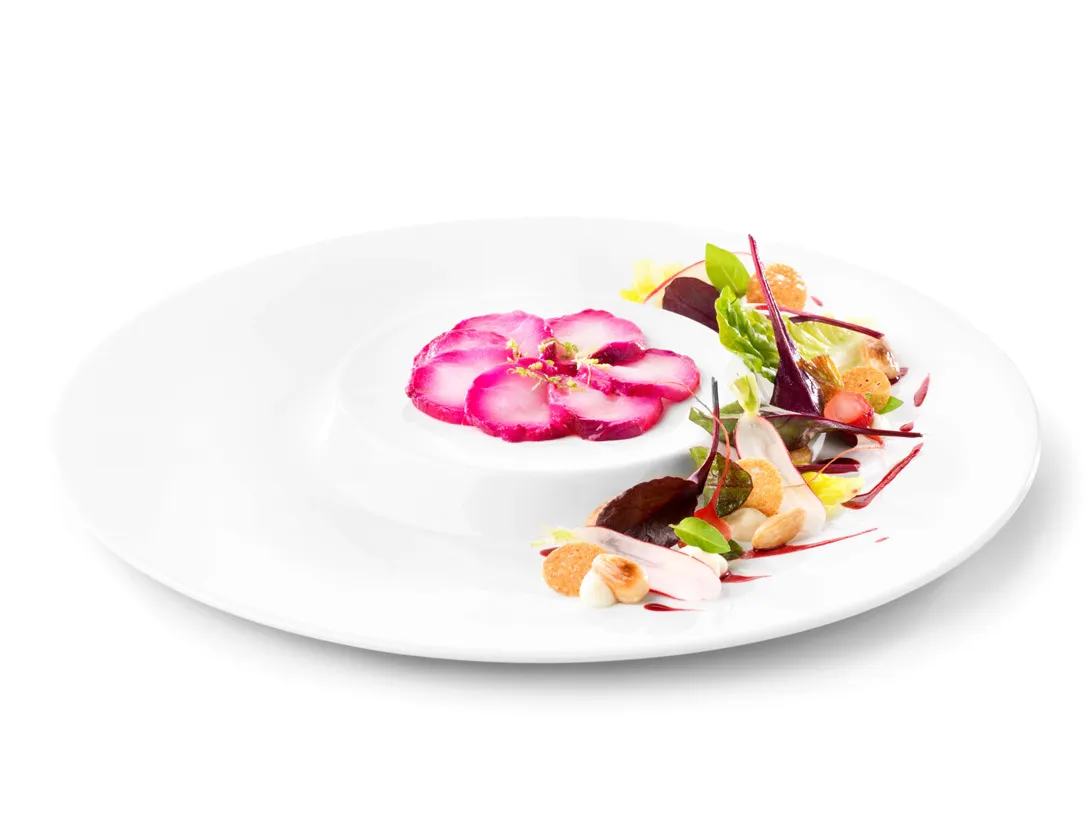 Sashimi van zeeduivel
