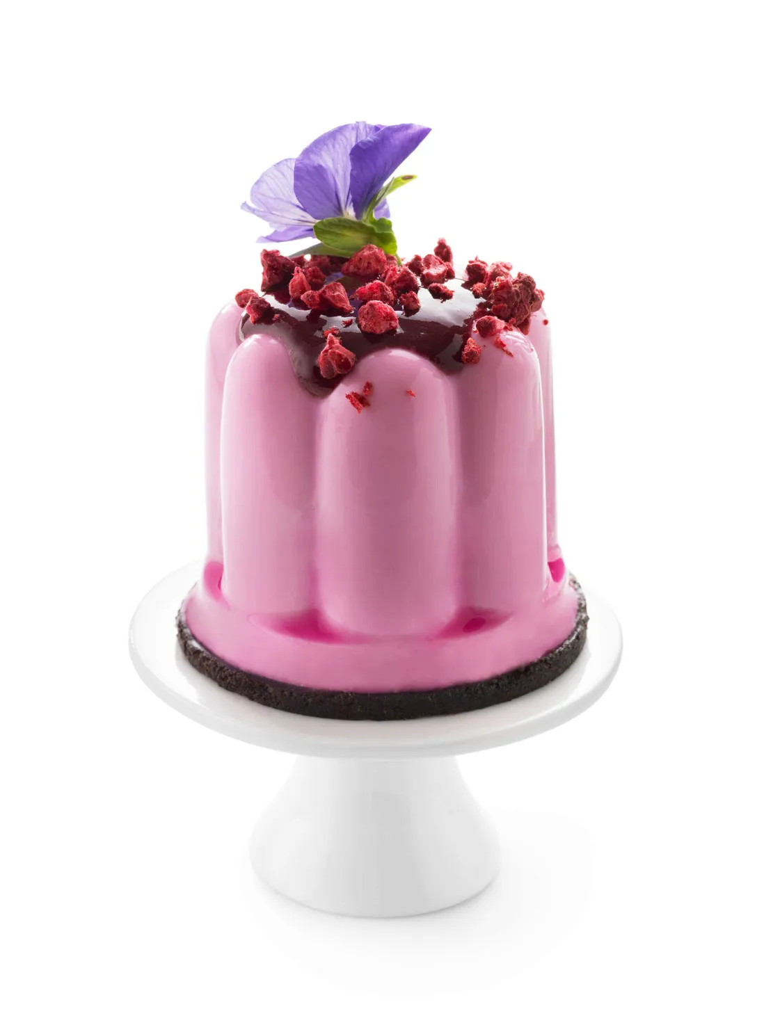 Pudding rode biet & cassis