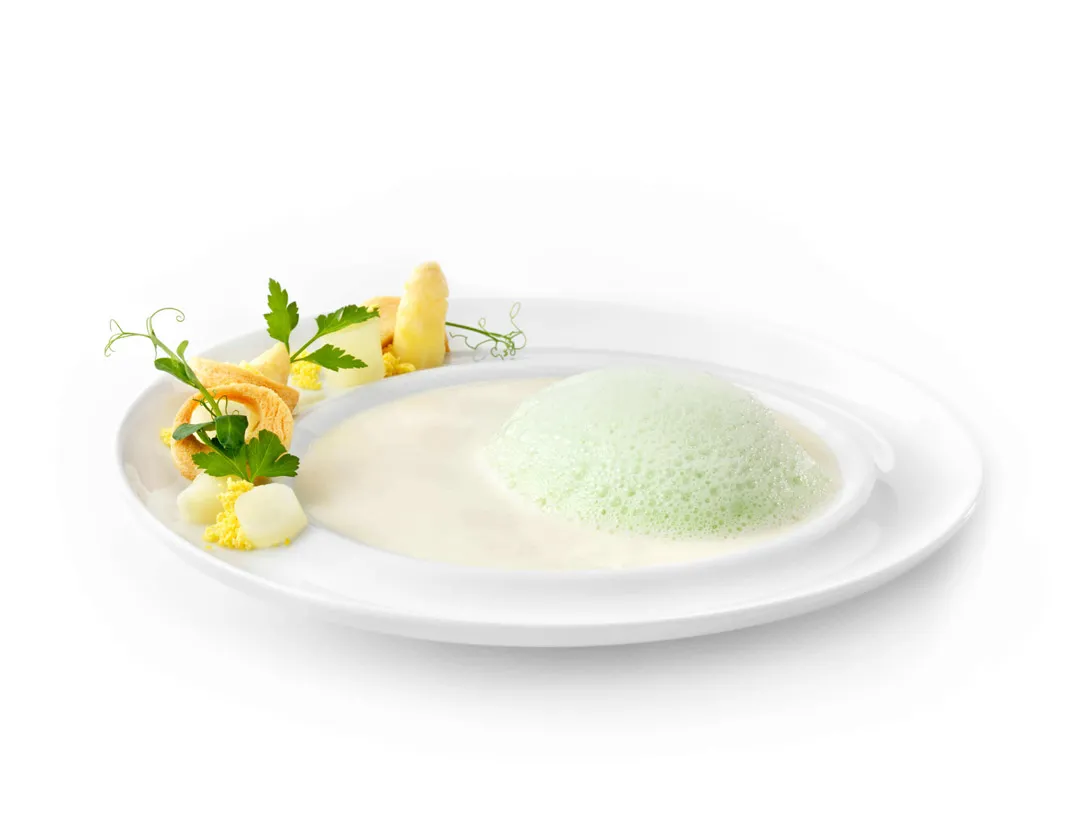 Soupe crémeuse d'asperges