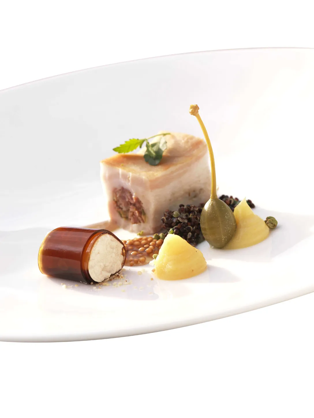 Flanc de porc épicé