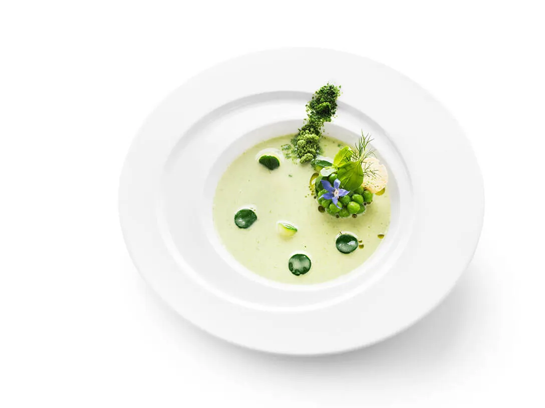 Crème van groene kruiden