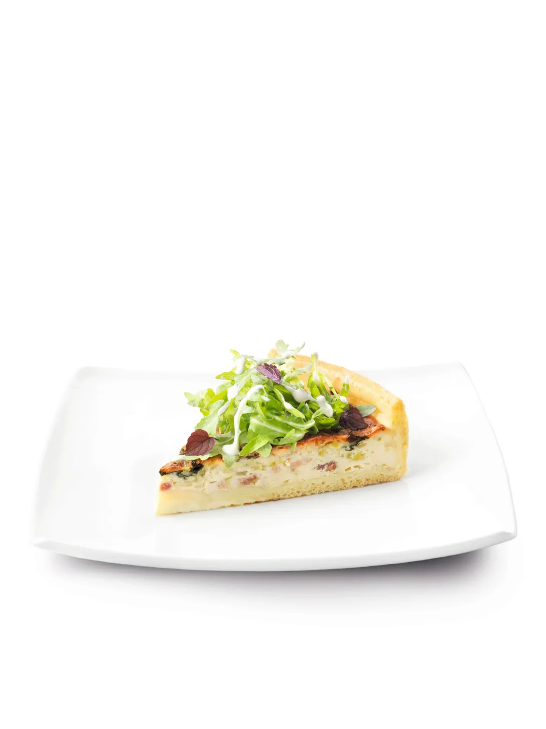Quiche a la vinagreta